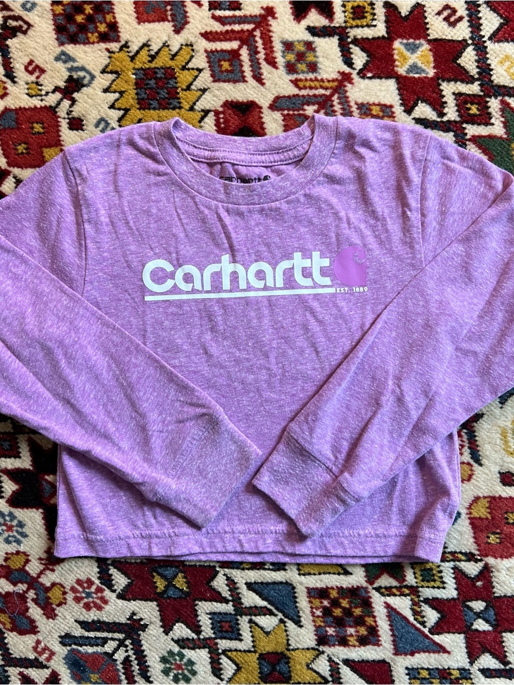 Carhartt Lavender/Purple Logo Tee